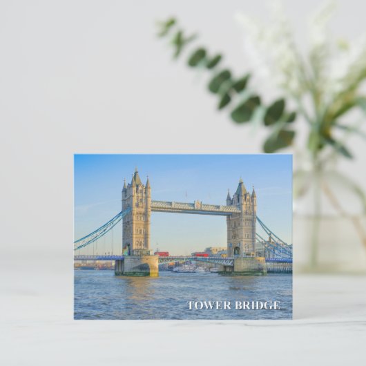 Tower Bridge London UK Briefkaart (Staand voorkant)