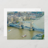 Tower Bridge London UK Briefkaart (Voorkant / Achterkant)
