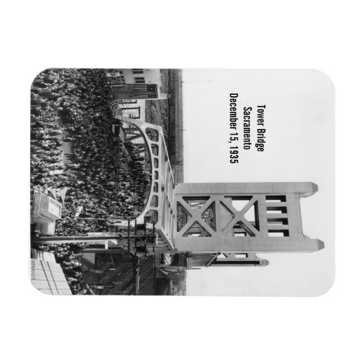 Tower Bridge Magnet Magneet (Horizontaal)