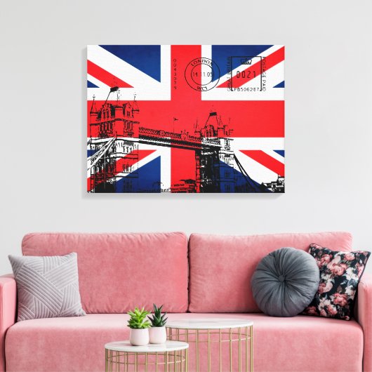 Tower Bridge of London Canvas Afdruk (Insitu (Woonkamer))