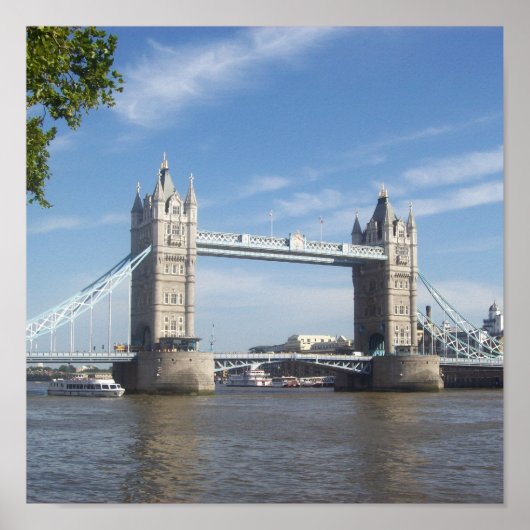Tower Bridge-Poster Poster (Voorkant)