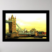 Tower Bridge-Poster Poster (Voorkant)