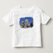 Tower Bridge, River Thames, Londen, Engeland Kinder Shirts (Voorkant)