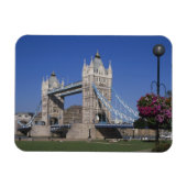 Tower Bridge, River Thames, Londen, Engeland Magneet (Horizontaal)