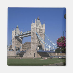 Tower Bridge, River Thames, Londen, Engeland Magneet