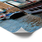 Tower Bridge River Thames Londen Poster (Hoek)