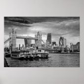 Tower Bridge River Thames Londen Poster (Voorkant)