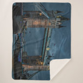 TOWER BRIDGE SHERPA DEKEN (Voorkant)