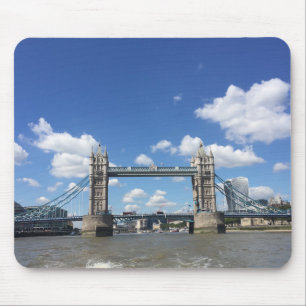 Tower Bridge Thames River London Verenigd Koninkri Muismat