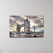 Tower Bridge & The Shard, Londen, Engeland Canvas Afdruk (Voorkant)