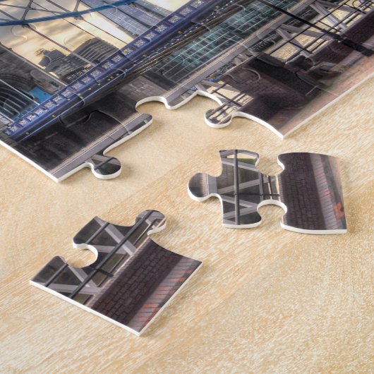 Tower Bridge & The Shard, Londen, Engeland Legpuzzel (Zijkant)