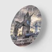Tower Bridge & The Shard, Londen, Engeland Ronde Klok (Hoek)