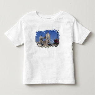 Tower Bridge, Theems, Londen, Engeland Kinder Shirts