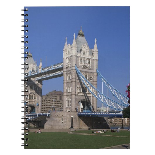 Tower Bridge, Theems, Londen, Engeland Notitieboek (Voorkant)