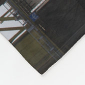 Tower Bridge-ventilator Fleece Deken (Hoek)