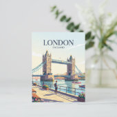 Tower Bridge Verenigd Koninkrijk Briefkaart (Staand voorkant)