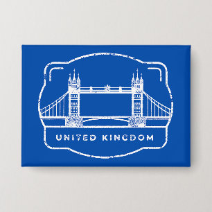 Tower Bridge Verenigd Koninkrijk Button