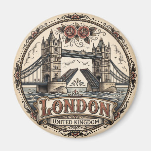 Tower Bridge Verenigd Koninkrijk Magneet