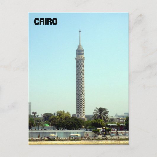 tower cairo egypte briefkaart (Voorkant)