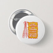 Tower Climber Industrial Climber Sticker  Ronde Button 5,7 Cm (Voorkant /achterkant)
