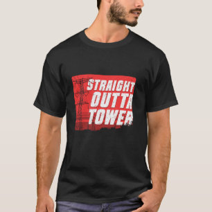 Tower Climber industriële klimmer rechtstreeks naa T-shirt