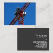 Tower Crane Visitekaartje (Voorkant / Achterkant)