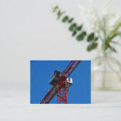 Tower Crane Visitekaartje (Staand voorkant)