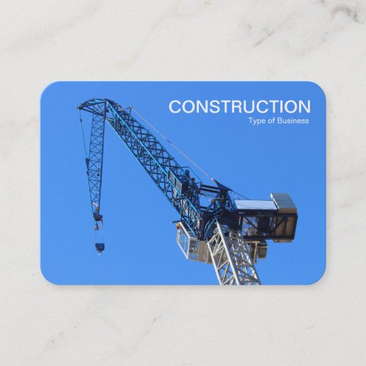 Tower Crane Visitekaartje (Voorkant)