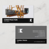 Tower Crane Visitekaartje (Voorkant / Achterkant)