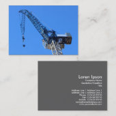 Tower Crane Visitekaartje (Voorkant / Achterkant)