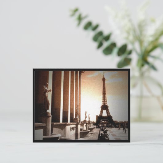 Tower Eiffel Briefkaart (Staand voorkant)