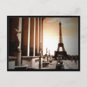 Tower Eiffel Briefkaart (Voorkant)