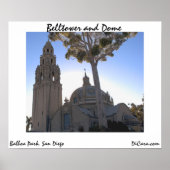 Tower en koepel poster (Voorkant)