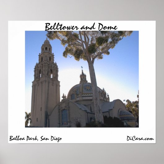 Tower en koepel poster (Voorkant)