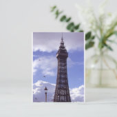 Tower- en lamppost briefkaart (Staand voorkant)