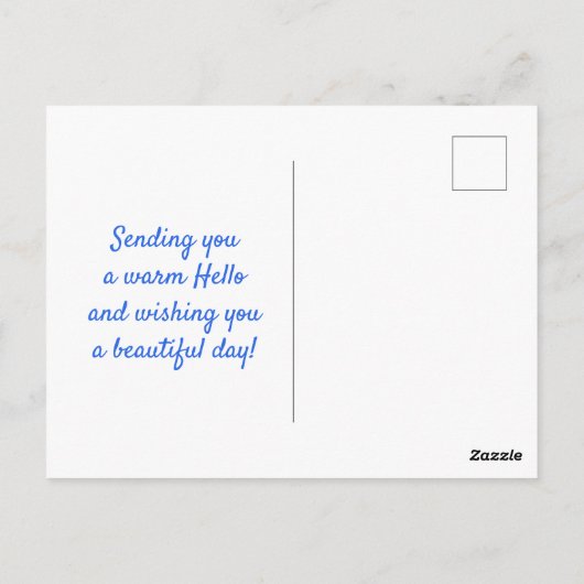 Tower en Zojoji Temple Briefkaart (Achterkant)