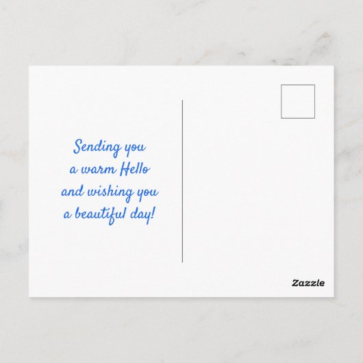 Tower en Zojoji Temple Briefkaart (Achterkant)