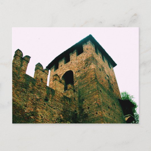 Tower Fortress in Verona, Briefkaart van Italië (Voorkant)