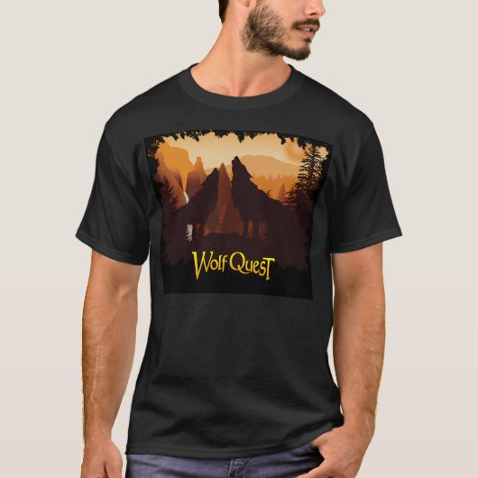 Tower Herfst Howl - Wolfquest Dream T-shirt (Voorkant)