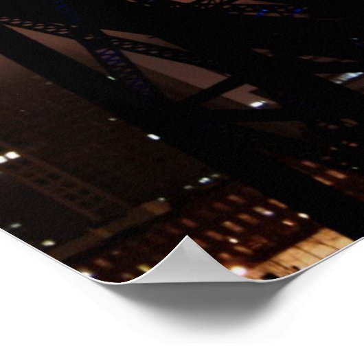 Tower in de mist poster (Hoek)