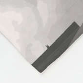 Tower in de stad. fleece deken (Hoek)