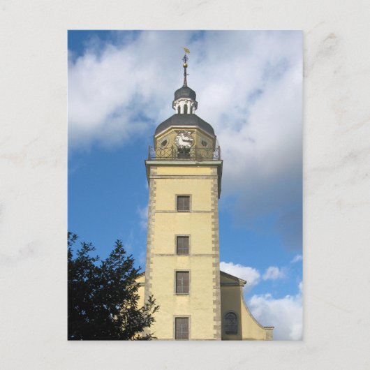 Tower in Old Town Dusseldorf, Briefkaart Duitsland (Voorkant)
