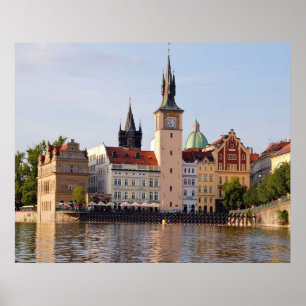 Tower in Praag Poster