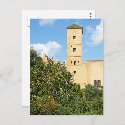 Tower in Rabat, Marokko Briefkaart (Voorkant / Achterkant)