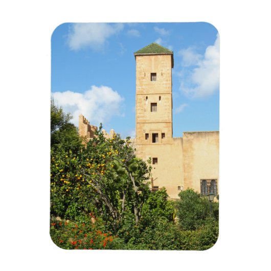 Tower in Rabat, Marokko Magneet (Verticaal)
