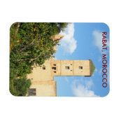 Tower in Rabat, Marokko Magneet (Horizontaal)