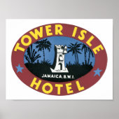 Tower Isle Hotel, Jamaice BWI Poster (Voorkant)
