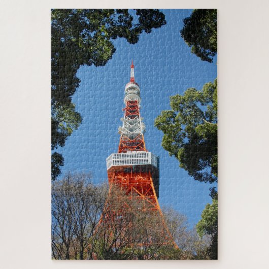 Tower, Japan 1014-pc Legpuzzel (Verticaal)
