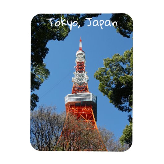 Tower, Japan Magneet (Verticaal)