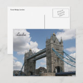 tower london briefkaart (Voorkant / Achterkant)